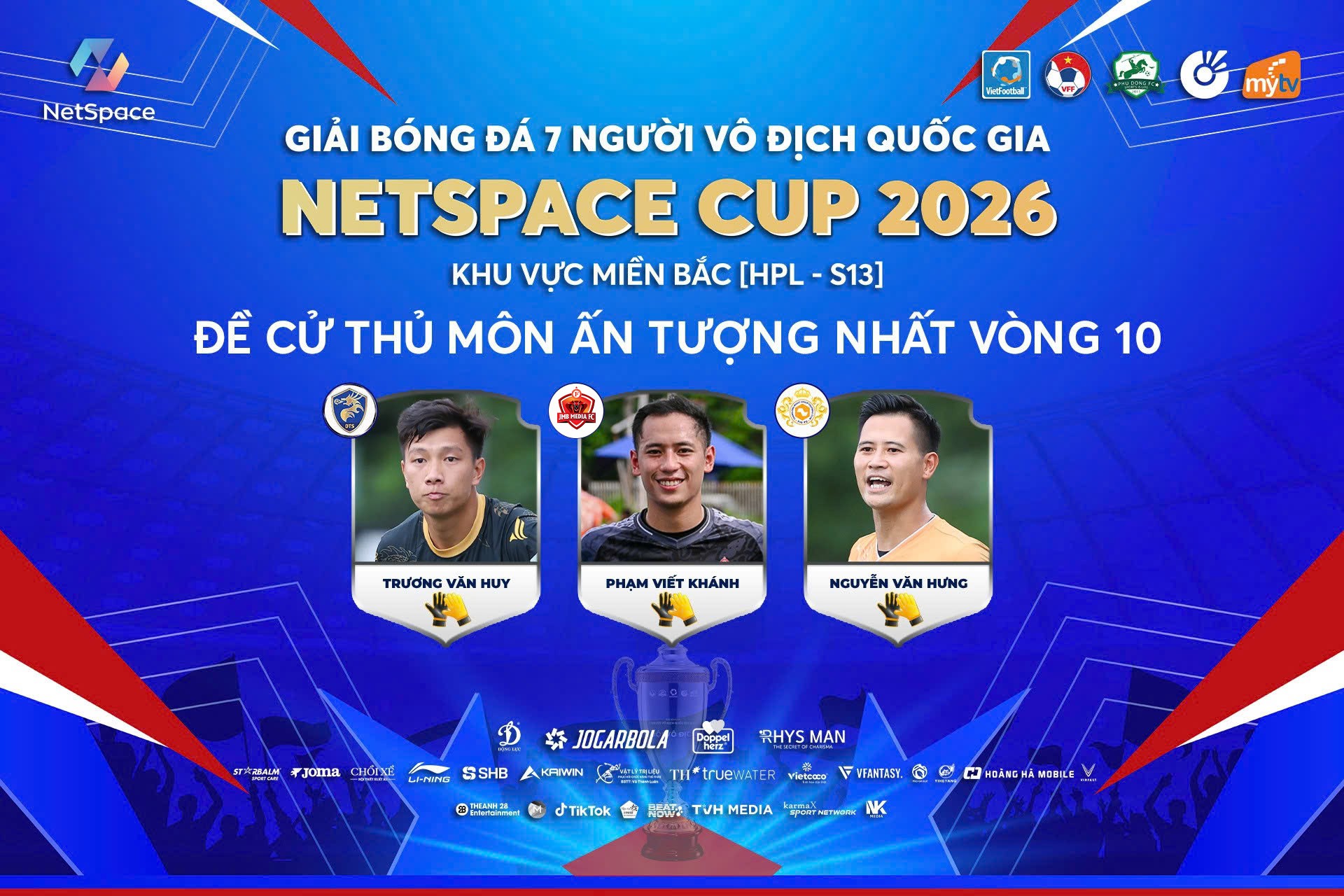 Bình chọn thủ môn ấn tượng vòng 10 HPL-S13